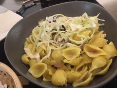 培根蘑菇烩贝壳面-南国会酒家(岗顶1站广场店)