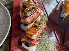 鳗鱼鹅肝箱压寿司-炙柒Sekinana·精致料理 烧鸟·铁板烧(海上世界店)