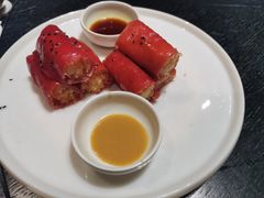 红米脆皮鲜虾肠-蝴蝶里·粤菜·点心(滨江龙湖店)