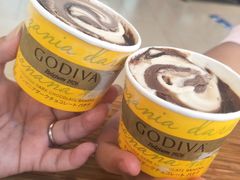 香蕉黑巧克力冰淇淋-GODIVA(万象城店)