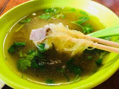 牛肉粉丝汤-胡记锅贴·沪上游子老鸭粉丝汤(太原路店)