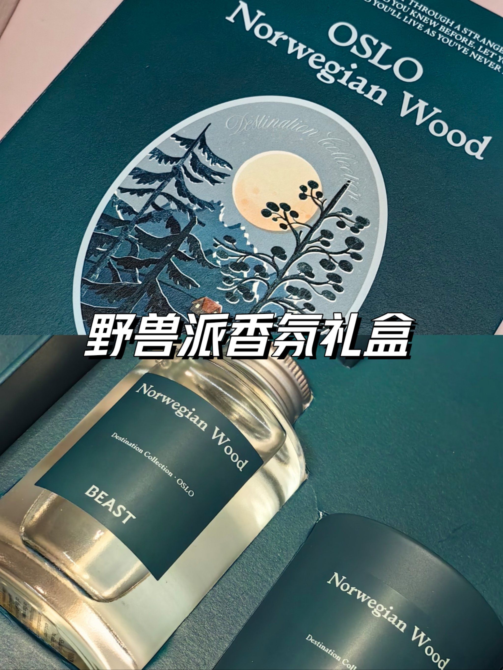 礼物推荐 野兽派香氛礼盒 挪威森林