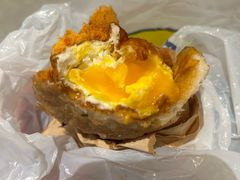 -小红车炸蛋葱油饼