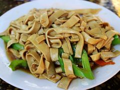 尖椒干豆腐-可心烤鱼