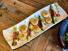 小蘑菇烩培根芦笋-SISTERS BAR RESTAURANT川意酒馆(嘉善老市H楼店)