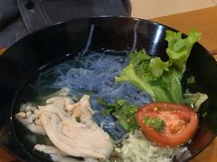 -蝶豆花蓝面条