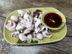 芥末白灼八爪鱼-贞姨美食·老字号海鲜大排档