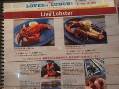 菜单-RED LOBSTER(环球影城大阪店)