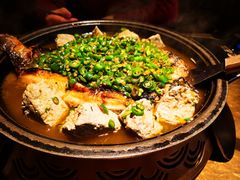翡翠青椒烤黔鱼-烤匠麻辣烤鱼(环球中心店)