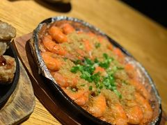 蒜蓉铁板烤虾-热度餐厅(老佛爷店)