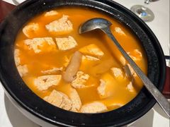 松茸虾汤延庆手工豆腐-花家怡园(四合院总店)