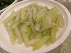 虾皮炒地蒲-通安客栈中餐厅·何家小馆
