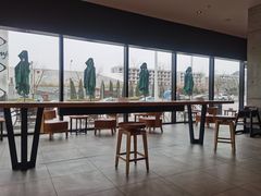 靠窗位-星巴克(大连甘井子万达分店)