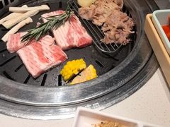 烤厚切梅花肉-韩香福烤肉庄园(文化西路店)