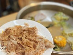 猪颈肉-派派茶客(金杏花园店)