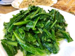 清炒油麦菜-台北楚楚园馅饼粥(虹桥南丰城店)