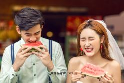 街拍-巴黎婚纱摄影工作室