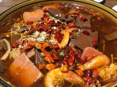 -东来菜馆•手抓海鲜家常菜•海鲜锅贴(鸽子窝店)