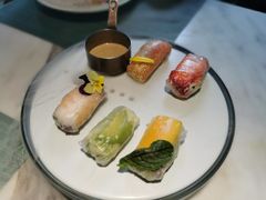 漫步花开彩虹卷-蜜桃花开·中西融合菜E&W(南长街店)