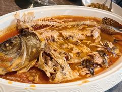 浓汤功夫大鲤鱼-巴盟人家·内蒙地方菜(华丽家族店)