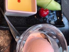 奶油冰淇淋和焦糖布丁-山葵家·创意料理(宁波来福士店)