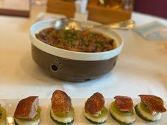 奇异果鹅肝酱片皮鸭-香乐园·淮扬菜中餐厅·Shang Garden(福田香格里拉店)