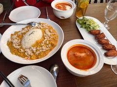 蟹肉咖喱滑蛋饭-翡翠鸟精品泰国菜(北辰财富中心店)
