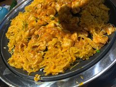 -明洞阿姨·韩式酱蟹烤肉·创意料理(三元桥店)