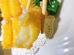 炸鲜奶-天津乾毓德饭庄·清真传统炒菜·海鲜烧烤(咸阳路店)