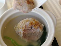 蟹粉狮子头-怡园饭店-餐厅(四望亭店)