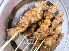 炸羊肉串-陈记生蚝烧烤炒菜火锅