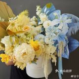 俄式鲜花抱抱桶