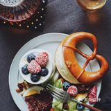 早餐 | 碱水结 🥨🥨🥨➕🥗