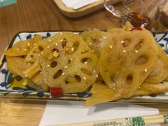 凉拌莲藕-古乡居甜品(大信店)