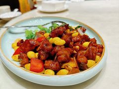 杏鲍菇牛肉粒-娱筷海鲜酒家(广州南沙店)