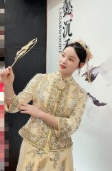 -懿沉香中式嫁衣礼服秀禾服龙凤褂马来褂旗袍总店