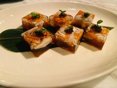 虫草花白鱼冻鲟鱼子酱-无锡苏宁银河国际酒店-悦府65中餐厅
