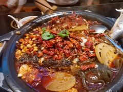 -探鱼·鲜青椒爽麻烤鱼(银泰城店)