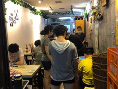 等位区-老徐烧烤涮肚(交道口店)