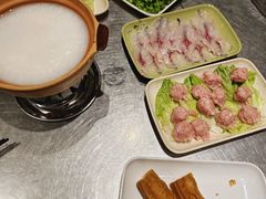 -渔顺生·顺德鱼生·粥底火锅·桑拿鸡(渔人码头店)