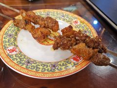 烤羊肉串-烤肉季饭庄