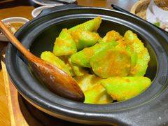 咸蛋黄啫胜瓜-猪腰一家·地道佛山菜(盐步店)