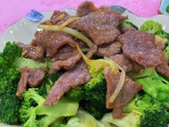 菜心炒牛肉-江记餐厅(罗冲围店)