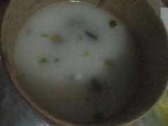 皮蛋肉丝粥-避风塘(宝山万达店)