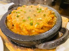 石板蒜蓉虾-小菜园新徽菜(扬州华润万象汇店)