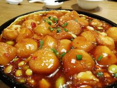 铁板海鲜豆腐-品大三——南京菜(大行宫店)