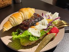 鸡肉流心可颂-甘单茶事小馆(洋河店)