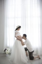 点击看大图 韩国wplus孕妇写真摄影工作室-WPlus明星肖像亲子全家福摄影