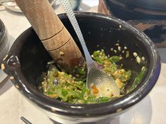 皮蛋青椒擂茄子-费大厨辣椒炒肉(黄兴中心广场店)