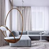 今日分享营造出顶天立地的效果，在视觉上拔高空间